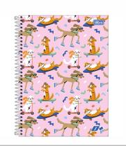 Caderno 20 Matérias Capa Dura Feminino D+ 400 Folhas Tilibra