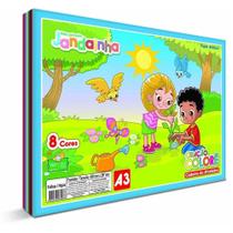 Caderno a3 criacao colore 32fls meu primeiro jandainha 65495 77