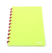 Caderno A4 72 fls verde NEON Atoma Caderno A4 72 fls verde NEON Atoma