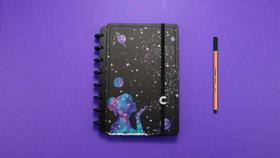 Caderno a5 by gocase poeira das estrelas caderno inteligente