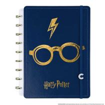 Caderno A5 By Harry Potter Azul Caderno Inteligente
