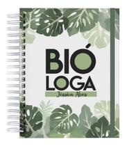 Caderno A5 Com 100 Paginas Personalizado Nome Biologa