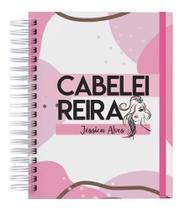 Caderno A5 Com 100 Paginas Personalizado Nome Cabeleireira