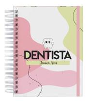 Caderno A5 Com 100 Paginas Personalizado Nome Dentista