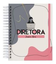 Caderno A5 Com 100 Paginas Personalizado Nome Diretora