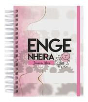 Caderno A5 Com 100 Paginas Personalizado Nome Engenheira