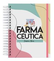 Caderno A5 Com 100 Paginas Personalizado Nome Farmaceutica