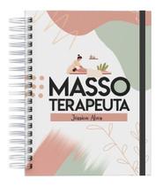 Caderno A5 Com 100 Paginas Personalizado Nome Massoterapeuta