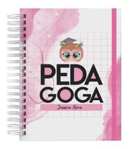 Caderno A5 Com 100 Paginas Personalizado Nome Pedagoga