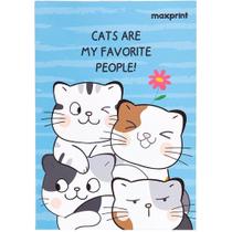 Caderno A5 Gatinhos MOD1 60FLS 15X21CM