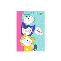 Caderno A5 Gatinhos Mod2 60Fls 15X21Cm