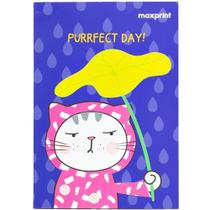 Caderno A5 Gatinhos MOD3 60FLS 15X21CM