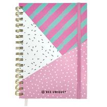 Caderno A5 Pitaya - Capa Dura/Espiral/Pautado/ 120 Folhas