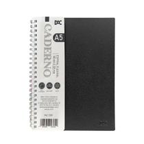 Caderno A5 Preto Espiral Smart Pp 80F.