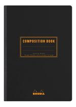 Caderno A5 Quadriculado Composition Black Rhodia Caderno A5 Quadriculado Composition Black Rhodia