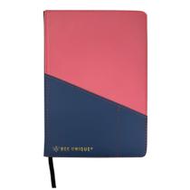 Caderno A5 Romanese - Capa PU com Bolso/ Pautado/ 80 Folhas