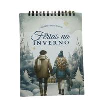 Caderno Adesivos Bloco Sticker Book Temática Ferias No