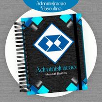 Caderno Administração Personalizado - Pequeno A5 (15x21cm) - 100 Folhas -