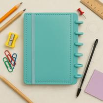 Caderno Agenda Inteligente Anotação Disco Removíveis A6 com Elástico 80 Folhas Caderno Agenda Inteligente Anotação Disco Removíveis A6 com Elástico 80 Folhas