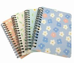 Caderno ALIMITOPIA Bloco de notas espiral pequeno Journal A6 80 folhas