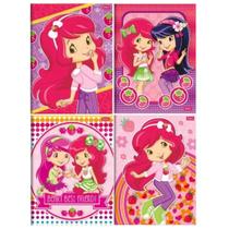 Caderno Anotaçõe Escolar Brochura 96 Fls Pequeno Moranguinho