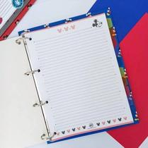 Caderno arg univ mickey - ref 3814 Caderno arg univ mickey - ref 3814