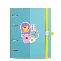 Caderno Argolado A5 ótima Meu Apartamentinho Azul