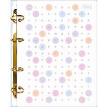 Caderno Argolado Cartonado Colegial Happy 160 Folhas - Tilibra 332518