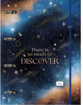 Caderno Argolado Cartonado Universitário Com Elástico Magic 80 Folhas - tilibra