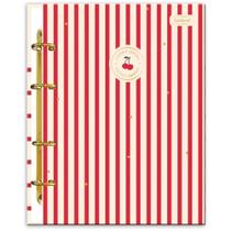 Caderno Argolado CHERRY Lovers com 6 Divisórias 80 Folhas