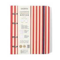 Caderno Argolado Cícero Office Duo Praia Pautado & Pontado A5 Sol Caderno Argolado Cícero Office Duo Praia Pautado & Pontado A5 Sol