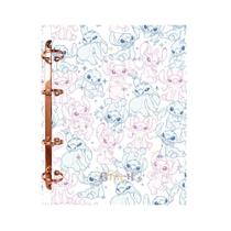 Caderno Argolado Colegial 120 Fls. Foroni - Stitch 1