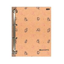 Caderno Argolado Colegial 160 Fls Jandaia - Hello Kitty Kraft 1