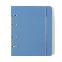 Caderno argolado criativo 17x24 100 folhas Clássica Azul Celeste - Cicero Caderno argolado criativo 17x24 100 folhas Clássica Azul Celeste - Cicero