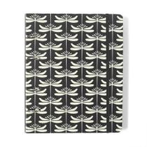 Caderno argolado criativo 17x24 100 folhas Libélulas Preto - Cicero Caderno argolado criativo 17x24 100 folhas Libélulas Preto - Cicero