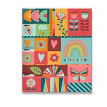 Caderno Argolado Fichário Arco-íris Fina Ideia Caderno Argolado Fichário Arco-íris Fina Ideia