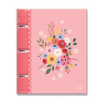 Caderno Argolado Fichário Buque Fina Ideia Caderno Argolado Fichário Buque Fina Ideia
