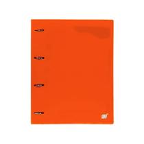Caderno Argolado Fichário Laranja Com Bloco 96 Folhas A4 YES Material Escolar Universitário Colegial Caderno Argolado Fichário Laranja Com Bloco 96 Folhas A4 YES Material Escolar Universitário Colegial