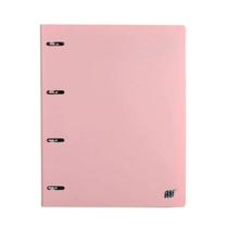 Caderno Argolado Fichário Rosa Tom Pastel YES A4 Colegial Universitário Bloco 96 Folhas 5 Divisórias Caderno Argolado Fichário Rosa Tom Pastel YES A4 Colegial Universitário Bloco 96 Folhas 5 Divisórias