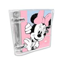Caderno argolado mini - Minnie - 80 folhas