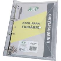 Caderno Argolado Transparente 96 folhas ACP