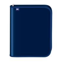 Caderno Argolado Univ DAC Vision c/ Zíper Azul