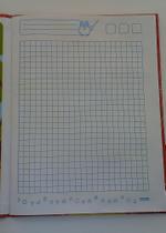 Caderno Aritimetica 7x7mm Au-Au & Miau 40 fls