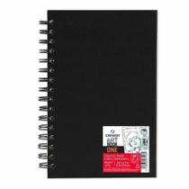 Caderno Art Book One Espiral Canson 100 g/m2 216x279mm 80 Fls Caderno Art Book One Espiral Canson 100 g/m2 216x279mm 80 Fls