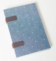 Caderno Artesanal com costura exposta 20,5x14cm. 192pág. SKTbookref.2069C846.