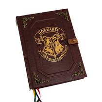 Caderno artesanal Harry Potter Hogwarts Kahdernos - Kahdernos Papelaria Artesanal