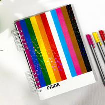 Caderno Bandeira LGBTQIAPN+ - Cubo Gráfica Criativa