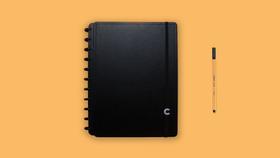 Caderno Basic Black Médio CIMD3090 Caderno Inteligente Caderno Basic Black Médio CIMD3090 Caderno Inteligente
