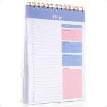Caderno Bloco Agenda Planner Diário 50 Folhas Com Checklist Caderno Bloco Agenda Planner Diário 50 Folhas Com Checklist