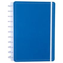 Caderno Blue Médio M Disco Reposicionável Capa Dura Disko Caderno Blue Médio M Disco Reposicionável Capa Dura Disko